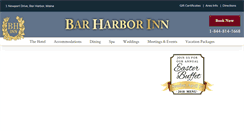 Desktop Screenshot of barharborinn.com